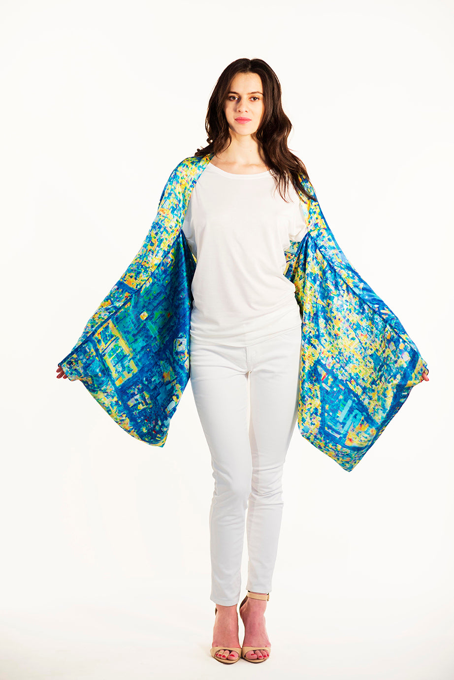 Esfahan Sleeve Scarf, Shawl, Top