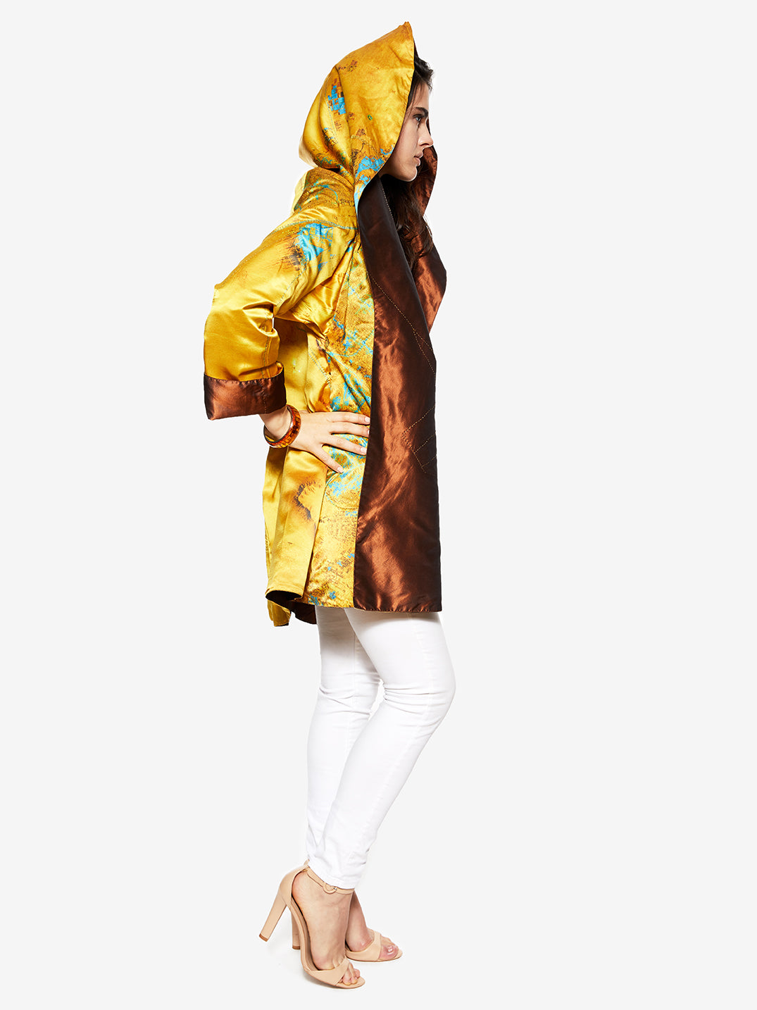 Reversible Yazd Cape Coat