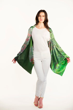 Los Angeles Silk Sleeve Scarf/Shawl/Top/Scarf