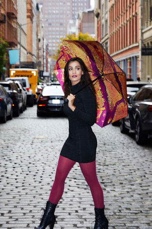 New York Orange Umbrella